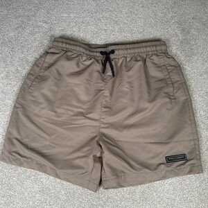 Supply &‎ Demand Drawstring Shorts Casual Activewear Lounge Size M Tan Elastic